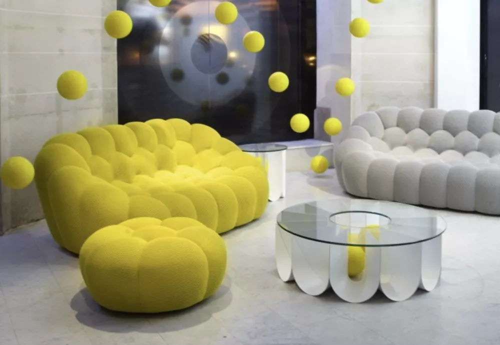 art deco cloud sofa